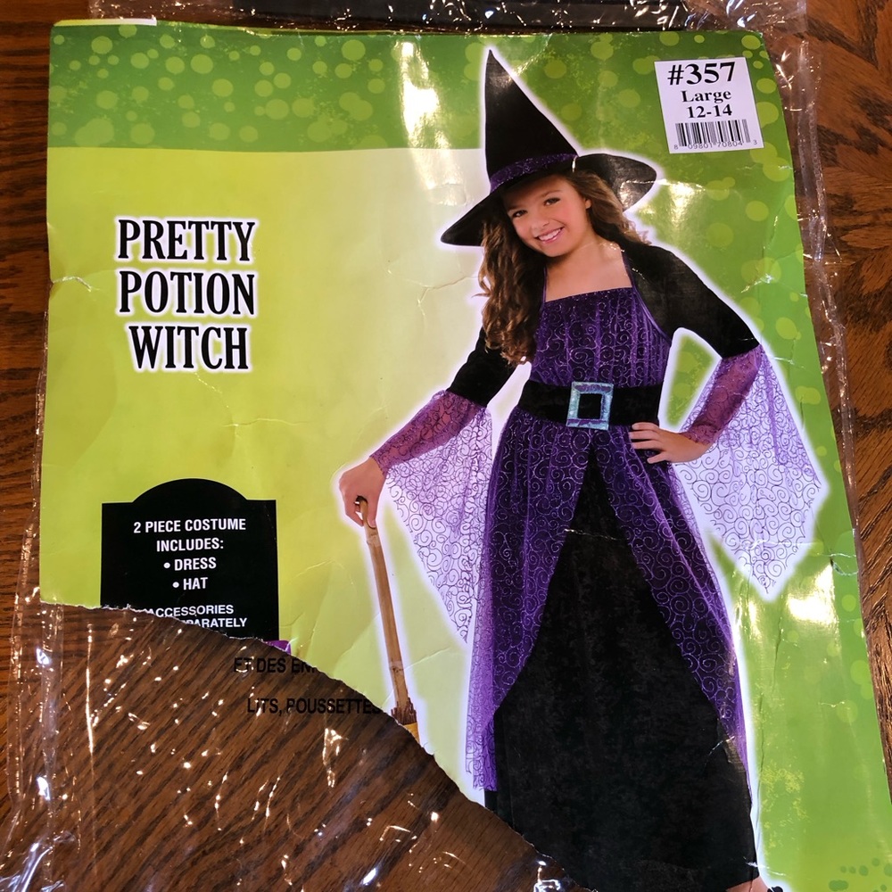 Pretty Potion Witch Halloween costume